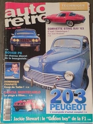 Revue "auto retro" - Mai 1996 - n° 188