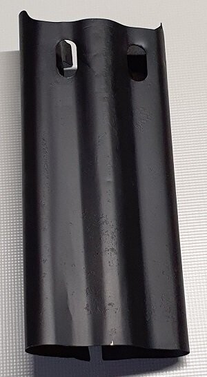 Carter dessus colonne de direction noir 203 Peugeot