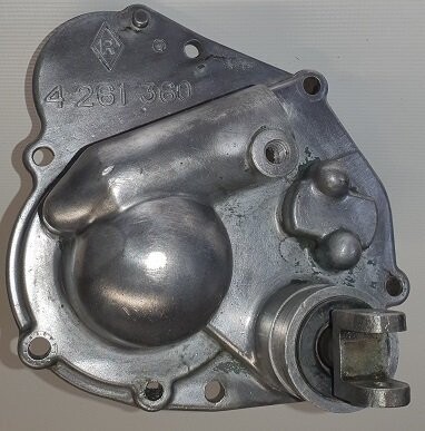 Couvercle boîte de vitesse (côté tringlerie) pour 4CV