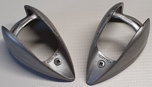 Paire de supports de clignotant Scintex pour 4CV
