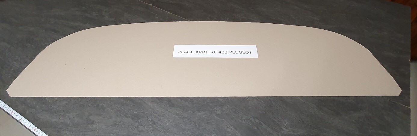 Plage arrière 403