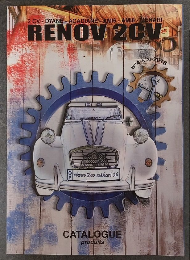 Catalogue produit "REVOV 2CV" édition 2016