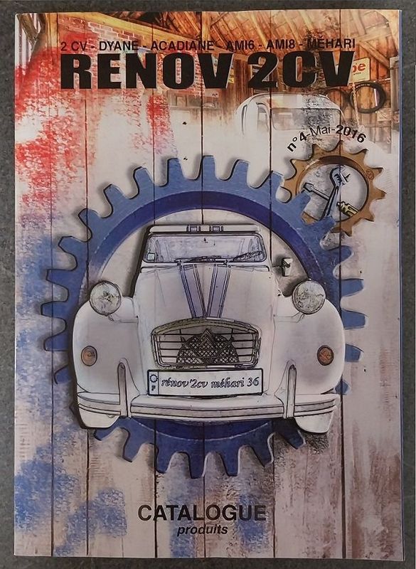 Catalogue produit "REVOV 2CV" édition 2016