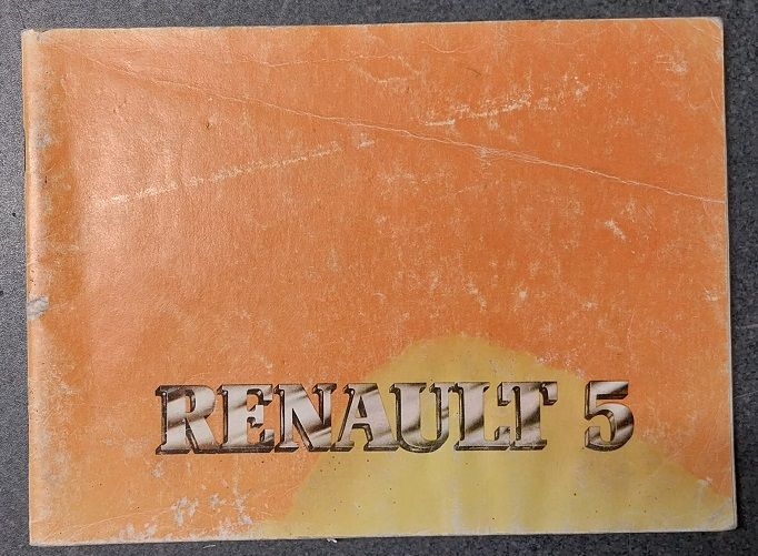 Notice d'utilisation / Entretien Renault 5 (3ème édition - 1981)