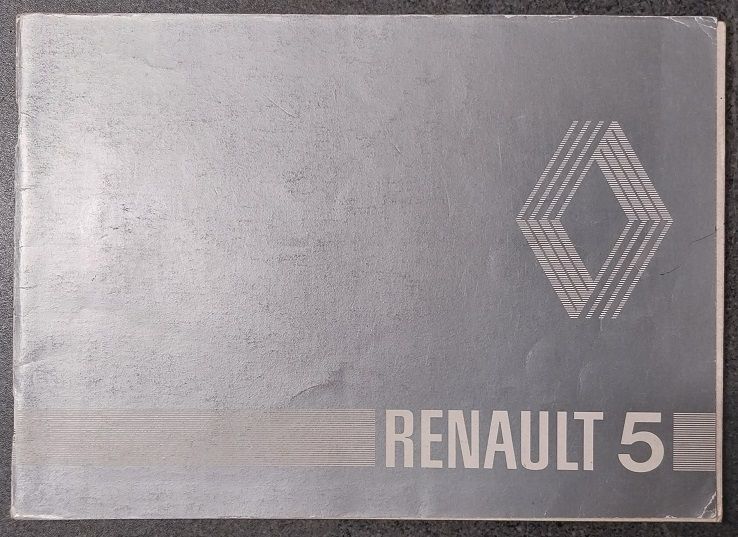 Notice d'utilisation / Entretien Renault 5 (2ème édition - 1981)