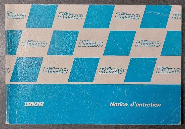 Notice d'entretien Fiat Ritmo