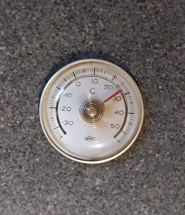 Thermomètre ancien pour voiture