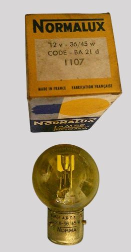 Ampoule 12V 36/45W 3 ergots
