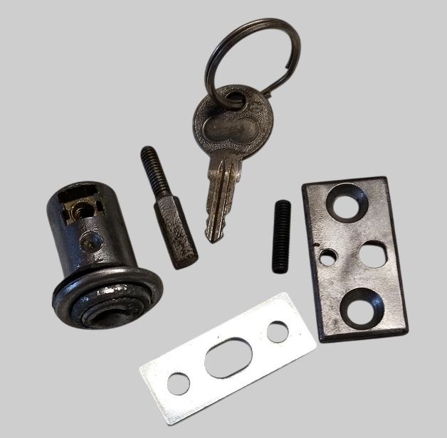 Barillet de porte avec sa clé 203 Peugeot
