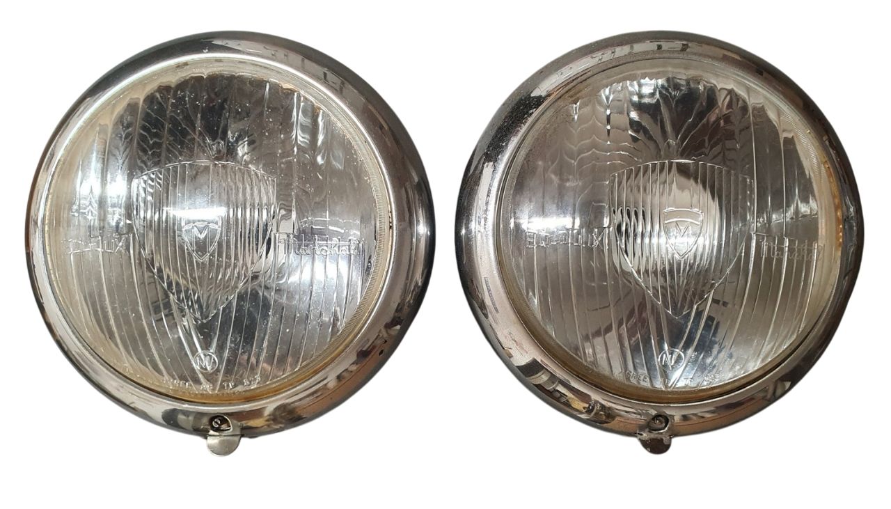 Ensemble optiques avant Marchal pour Peugeot 203