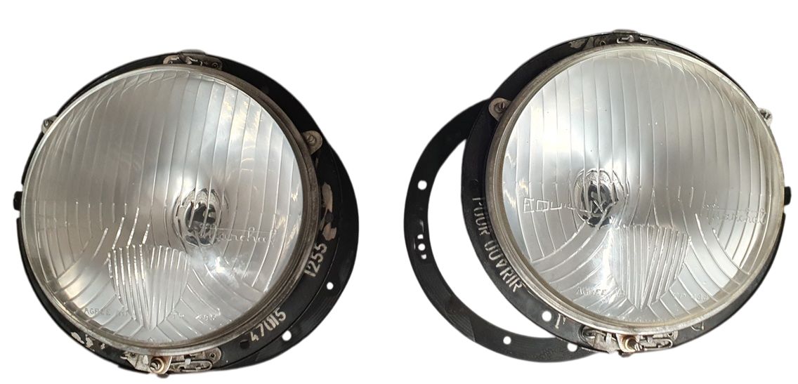 Paire optiques avant Marchal 203 Peugeot