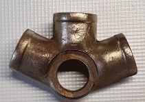 Raccord laiton de maître cylindre Peugeot 203