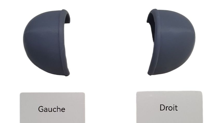 Embout de bas de tableau de bord Renault 4CV Embout de bas de tableau de bord Renault 4CV