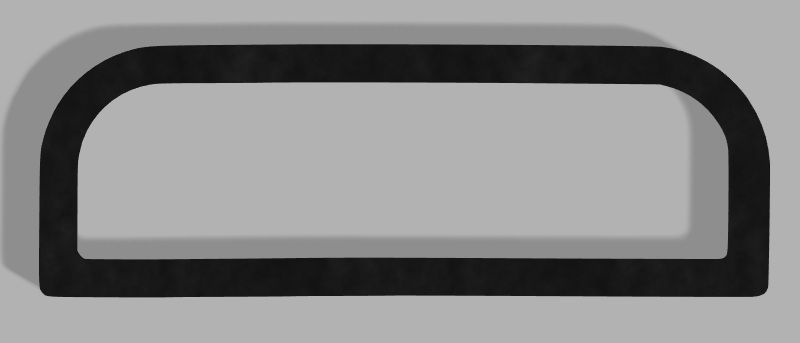 Joint trappe aération 203 Peugeot 1ère génération