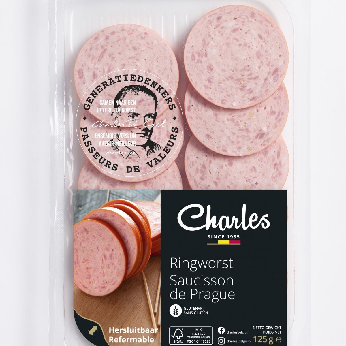 Ringworst 125gr