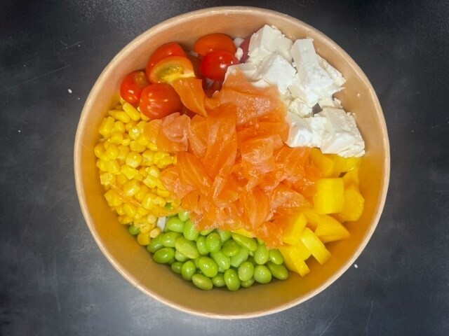 Pokébowl met zalm