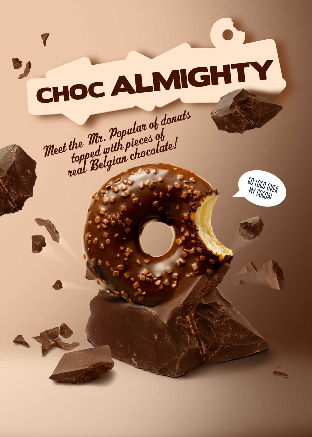 Donut choc almighty