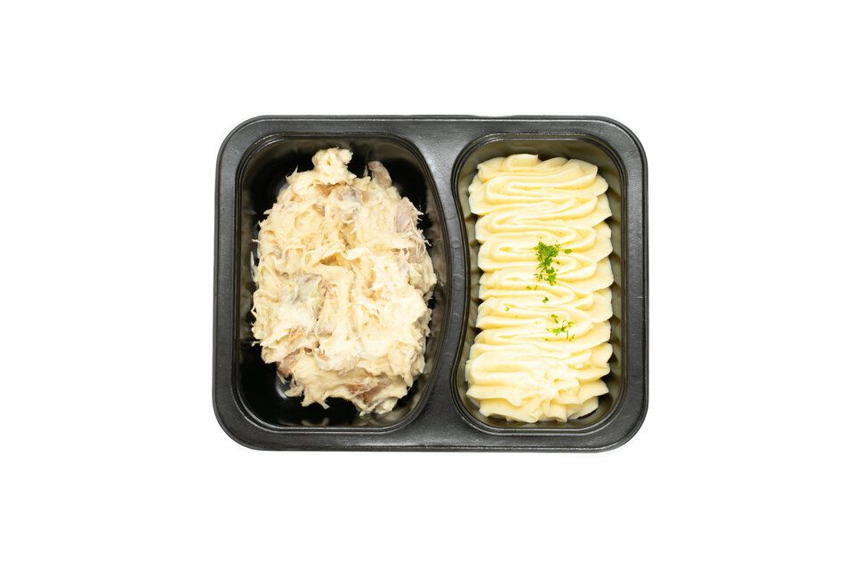 Vol-au-vent met puree