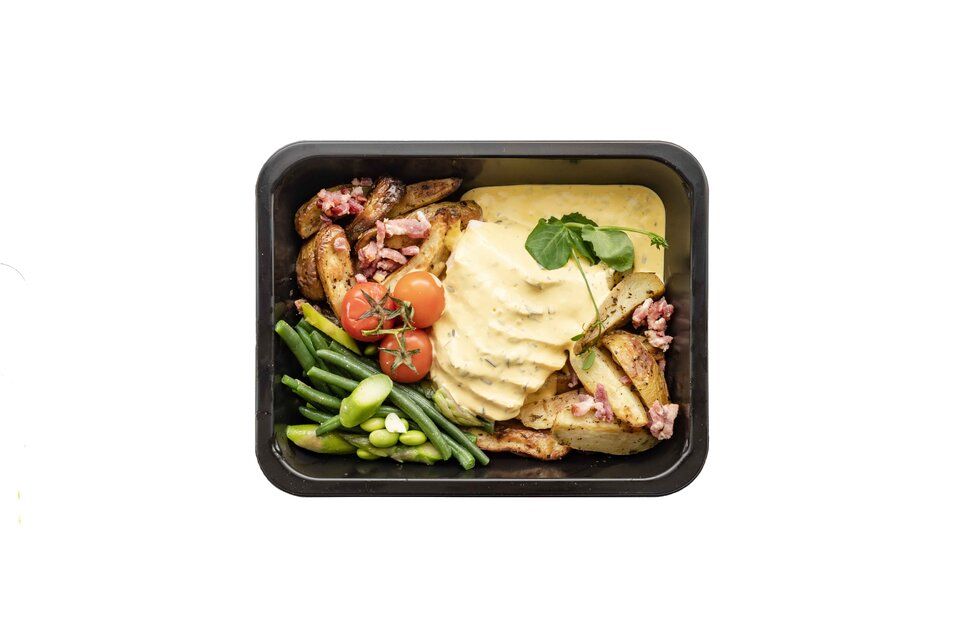 Hoevekip met bearnaisesaus