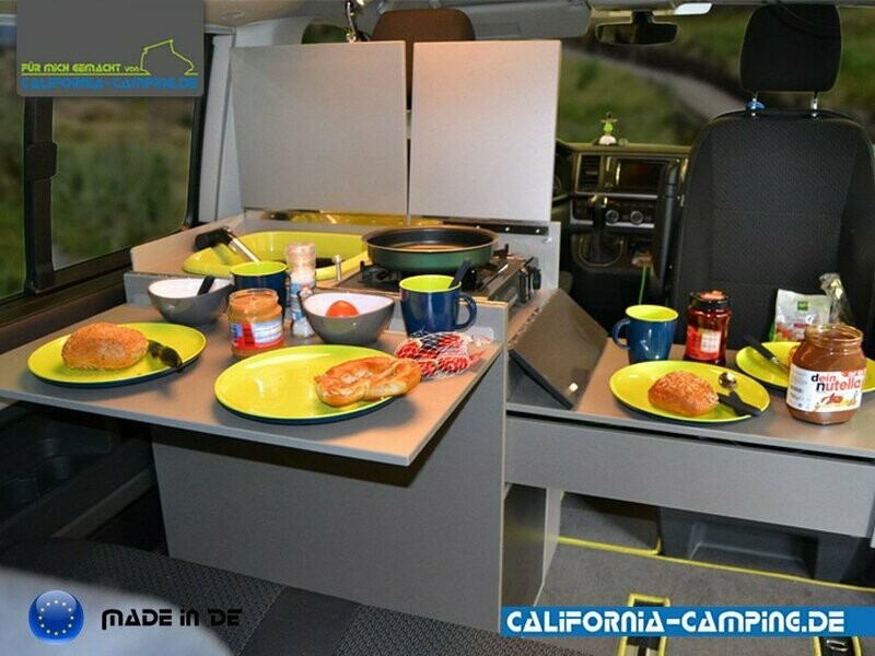 Küchenmodul James 3.0 - für VW T5, T6 & T6.1 California Beach & Mulitvan