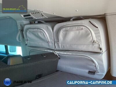 Abverkauf: Modulare Fenstertaschen für den VWT5-T6.1 California Beach/Mulitvan - Das Cali Beach Bag MODULAR