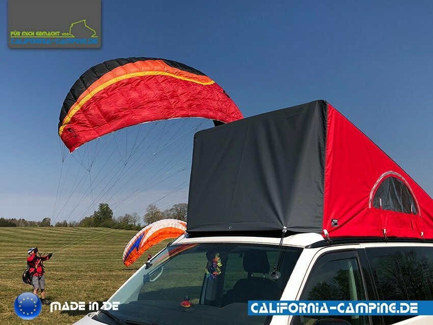 The cap for the VW T5-T6.1 California Comfortline & Ocean (from year of construction 2008 to today) - electro-hydraulic roof The cap for the VW T5-T6.1 California Comfortline & Ocean (from year of construction 2008 to today) - electro-hydraulic roof