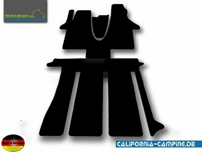 Teppichset 1: VW T5 & T6 California Comfortline/Ocean