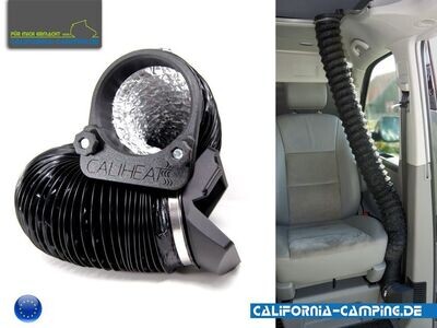 CaliHeat V2 Heizschlauch zum Anschluss an den Standheizungsauslass für VW Busse, Detailansicht