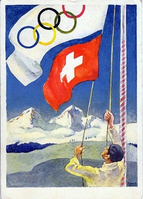 Stiefel Eduard - Olympische Winterspiele 1928