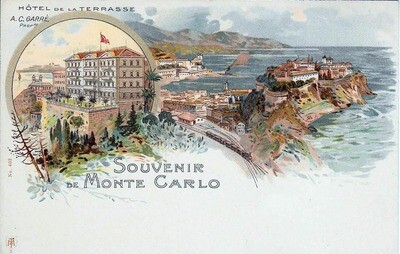 Monaco – Monte Carlo – Hotel de la Terrasse