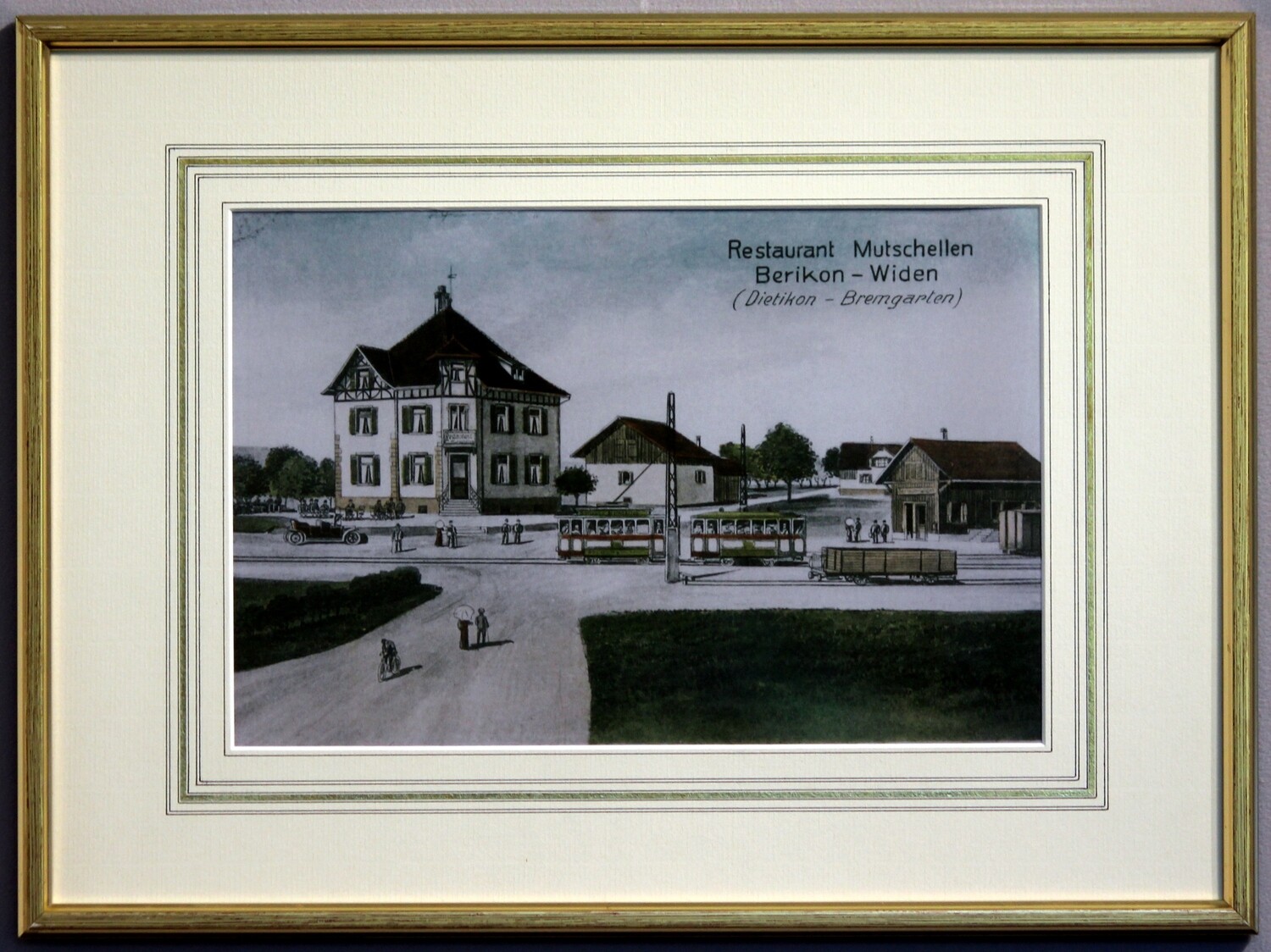 Berikon - Widen - Rest. Mutschellen um 1910