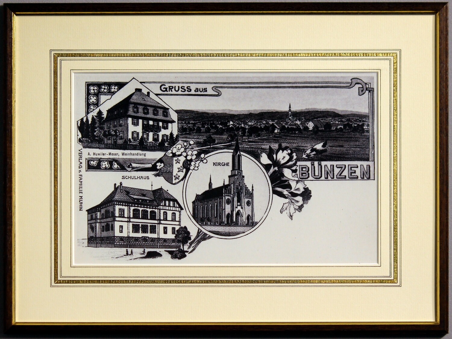 Bünzen um 1900