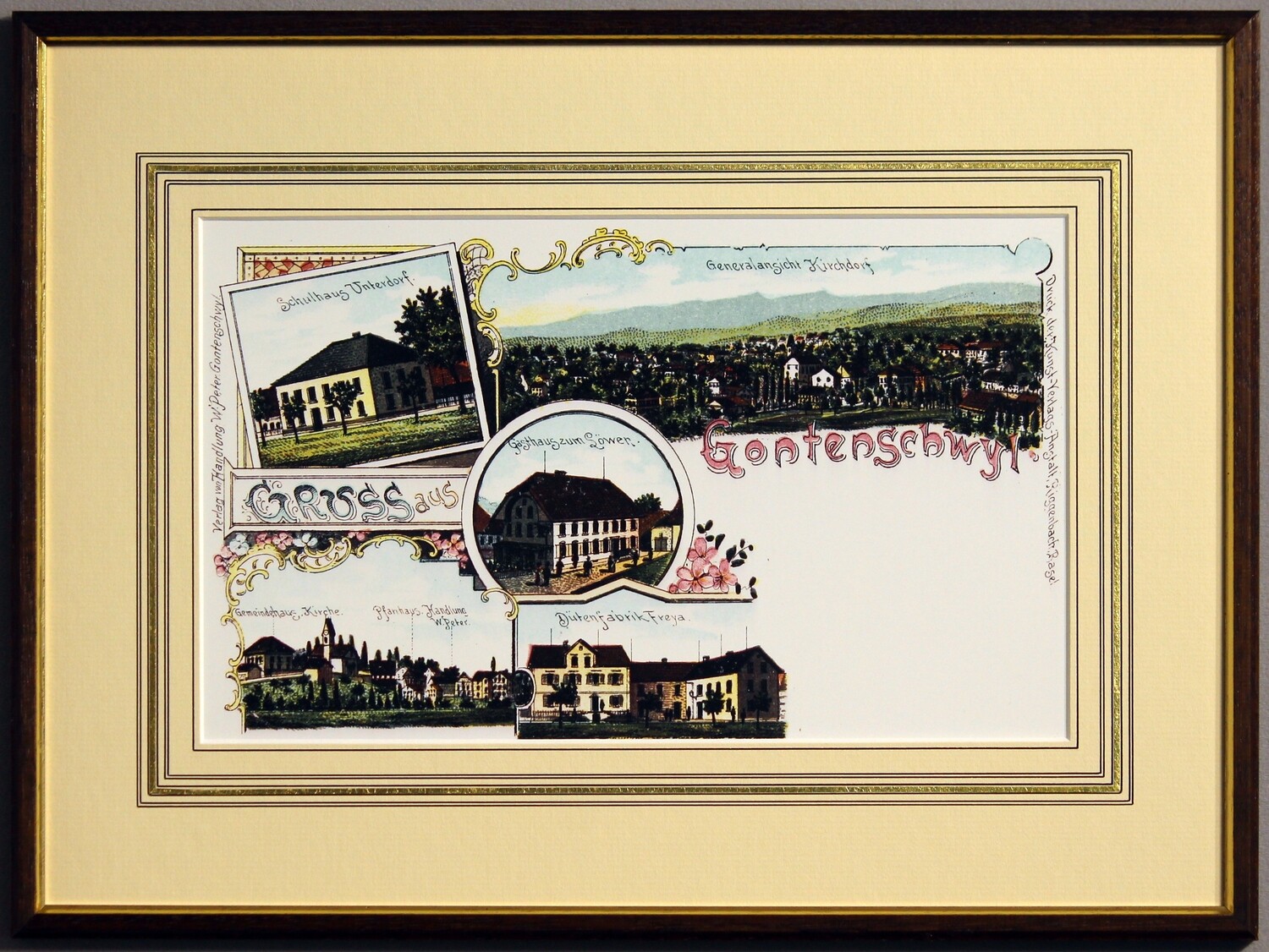 Gontenschwil um 1900