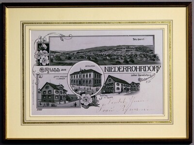 Niederrohrdorf um 1900