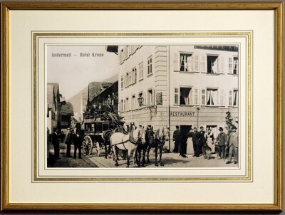 Andermatt um 1900