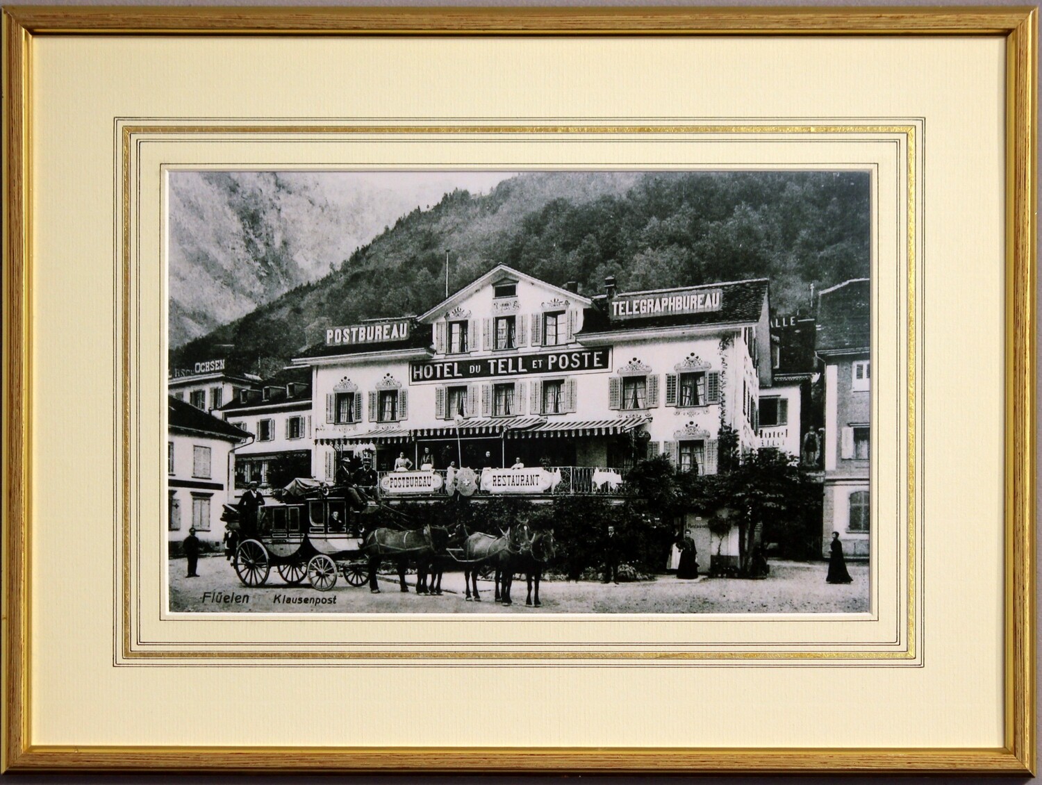 Flüelen um 1900
