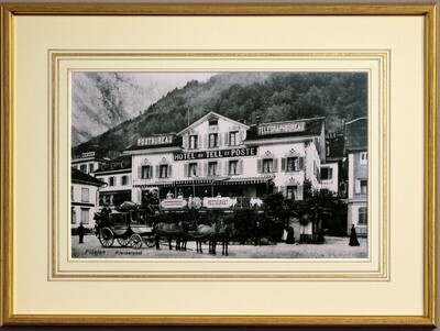 Flüelen um 1900