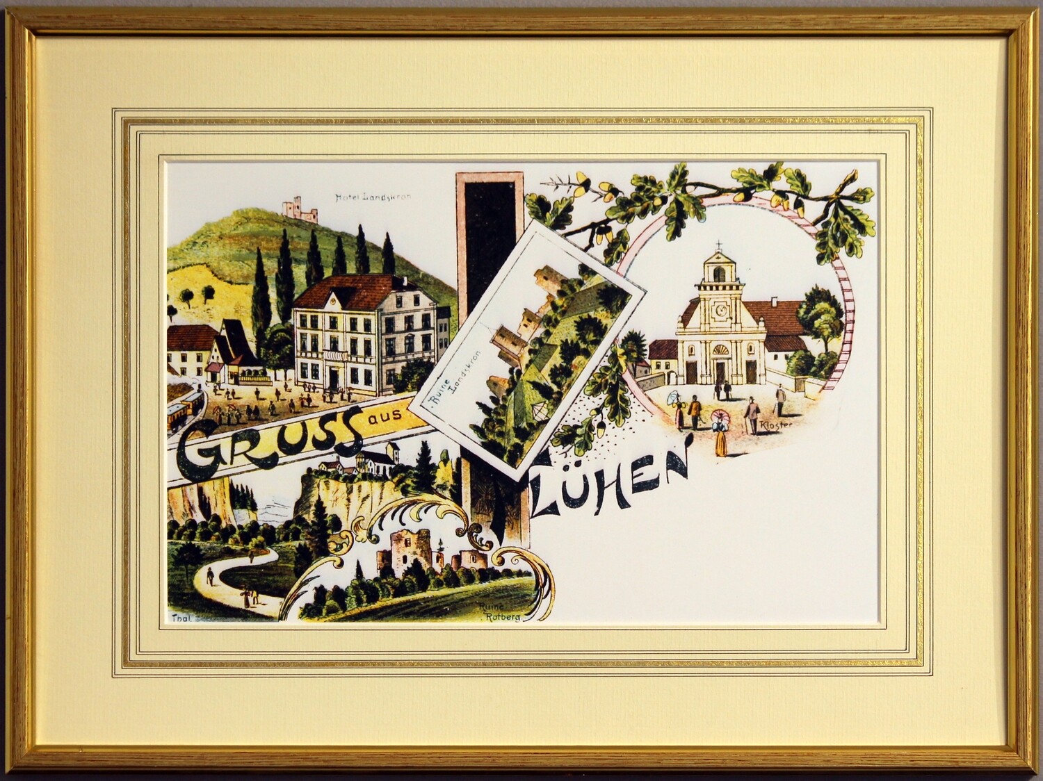 Flühen um 1900