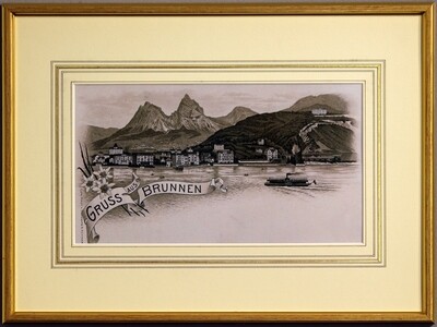 Brunnen um 1900