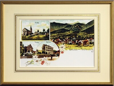 Reichenburg um 1900