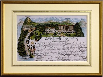 Bürgenstock um 1900