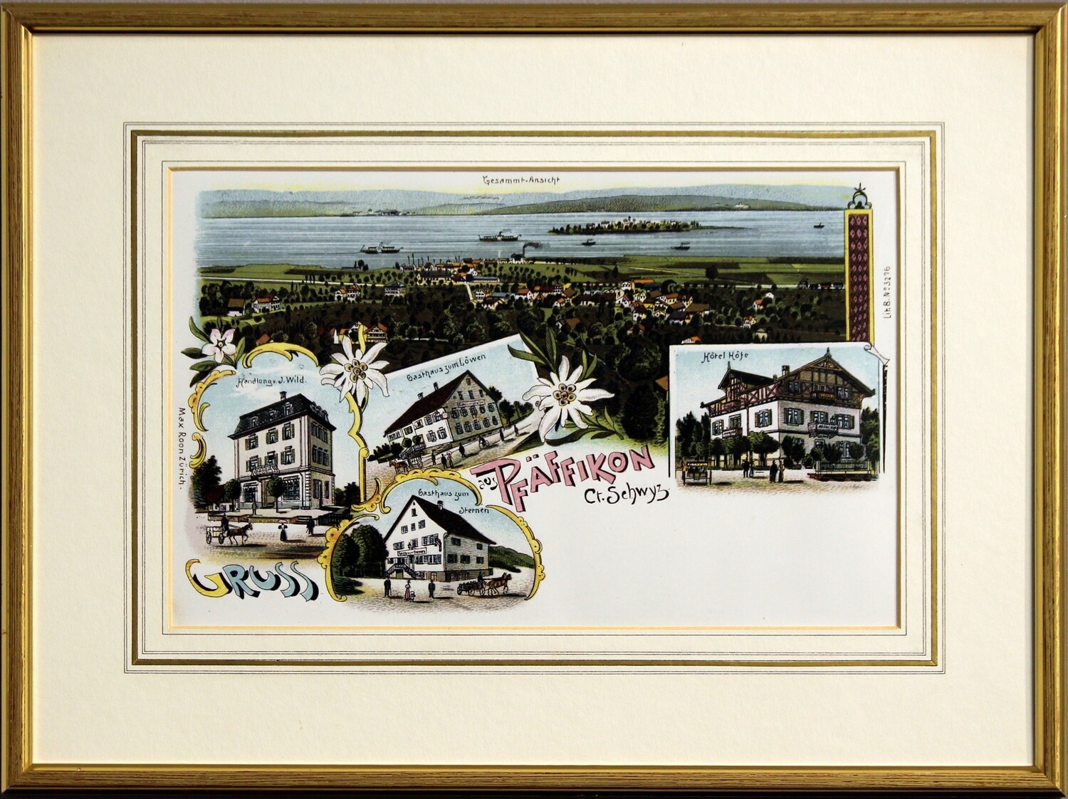 Pfäffikon um 1900