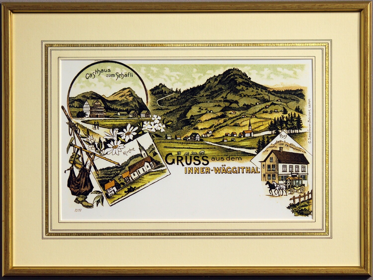 Wäggithal um 1900