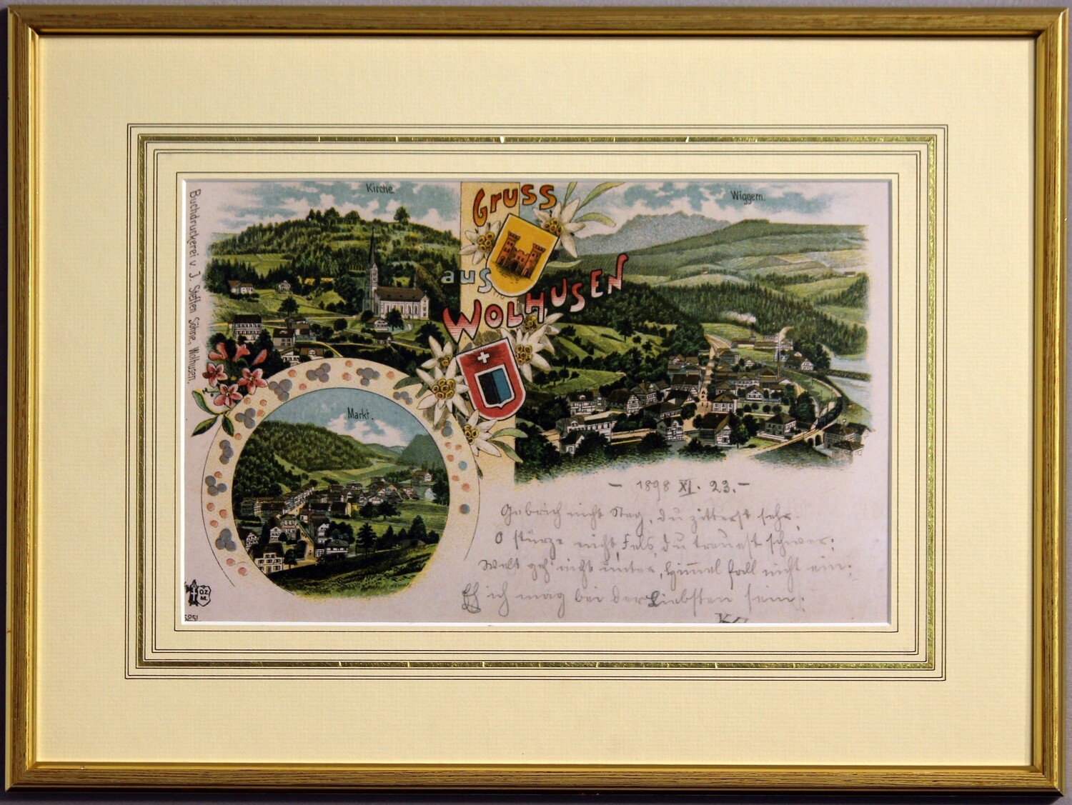 Wolhusen um 1900