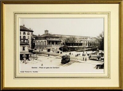 Genève - Cornavin um 1900