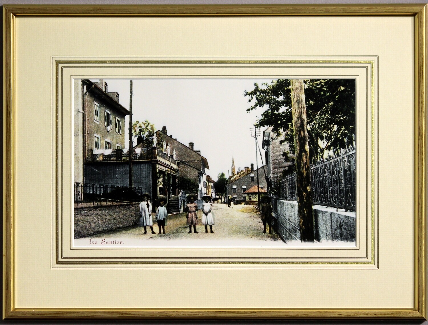 Sentier um 1905