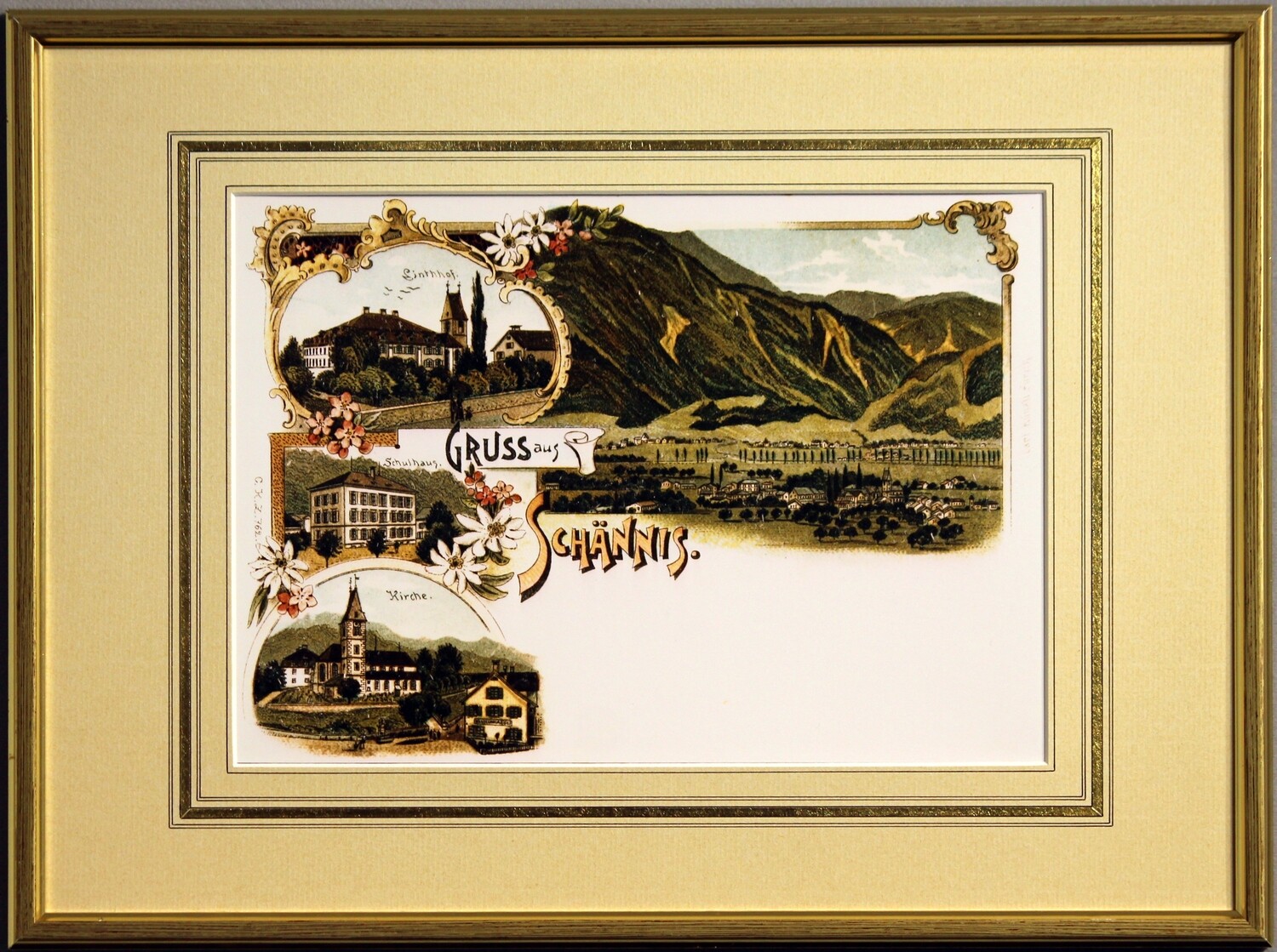 Schänis um 1900