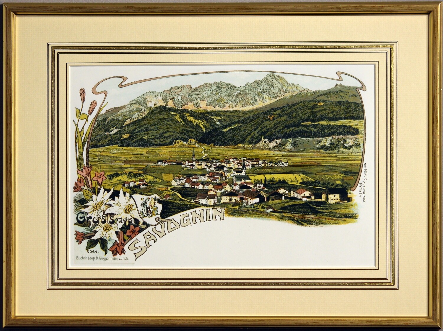 Savognin um 1900