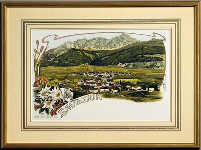 Savognin um 1900