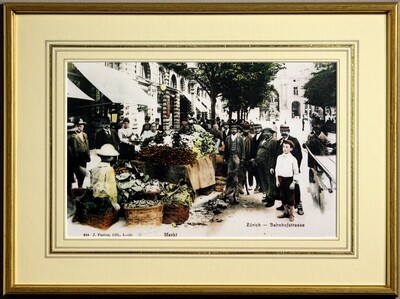 Zürich - Bahnhofstrasse um 1900